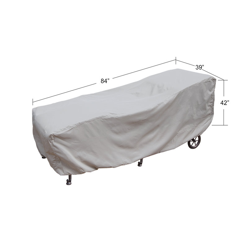 Frankie Outdoor Patio Chaise Lounge Cover