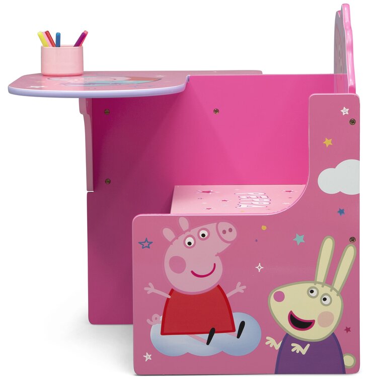 Peppa Pig Kids Desk with Cup Holder