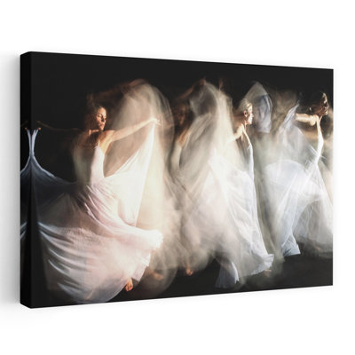 «Ethereal Dance Mouvement», impression d'art dramatique abstrait