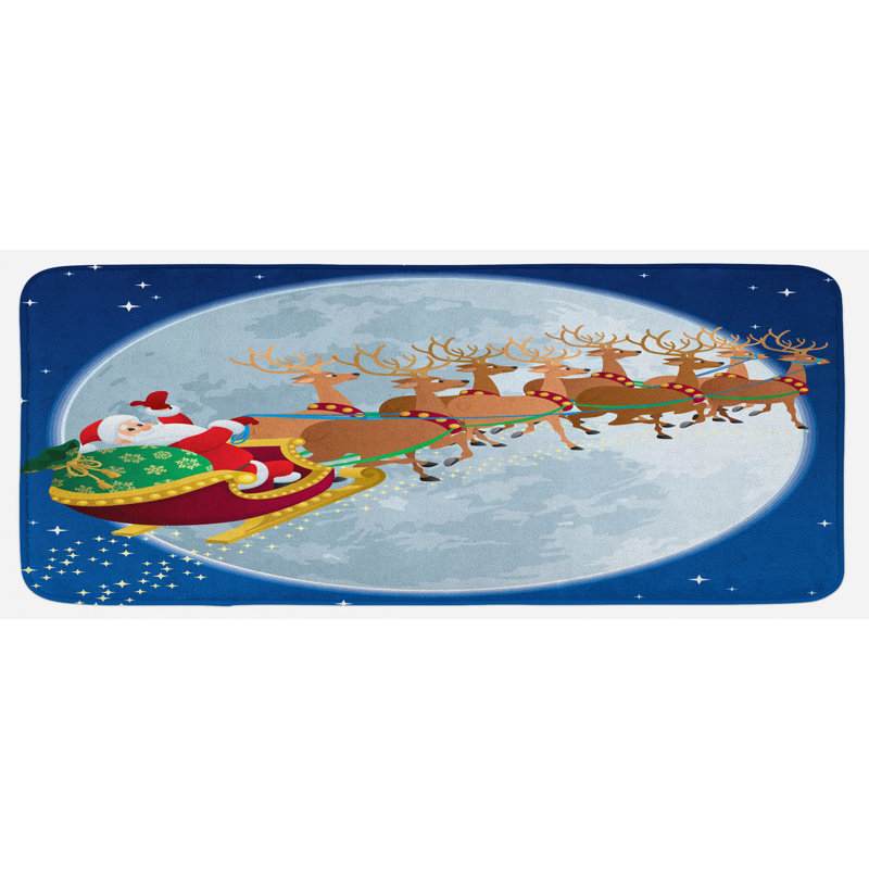 Tapis de cuisine Santa