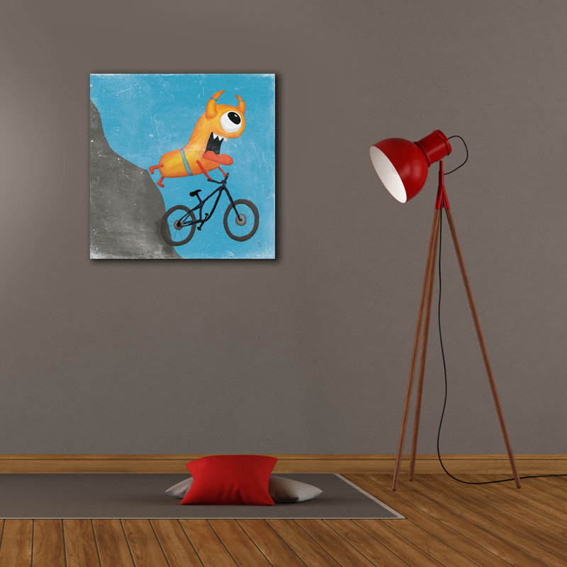 «Xtreme Monsters I» par Sarah Adams, H 26 po x l 26 po x P 1,5 po