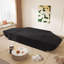 Canapé-lit convertible 3-en-1, canapé moderne à assise profonde de 79,5 po avec 2 coussins, canapé 3 places, canapé en tissu de chenille étincelant, méridienne pour salon, studio, bureau-2109721492