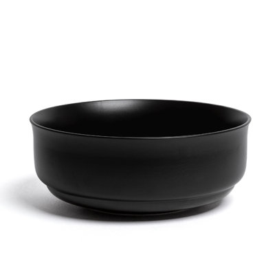 over&back Rimmed Semi Hand-Finished Stoneware 10" Serving Bowl