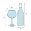 Mélange 27 oz. Verres espagnol à gin tonic / sangria