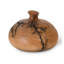 Lightning Brown 7" Wood Table Vase