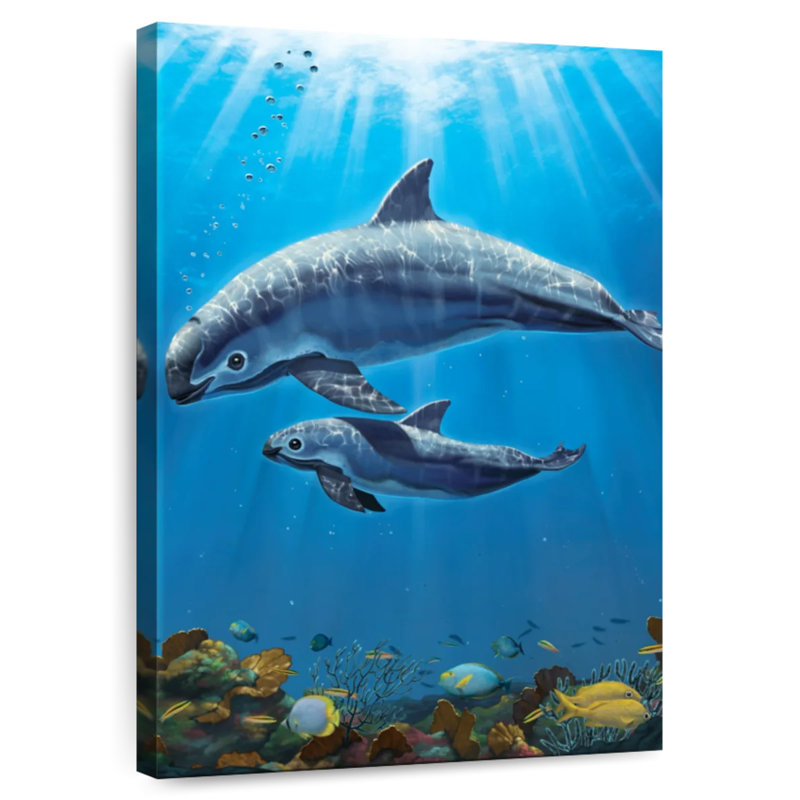 Brampt Vaquita Critically Endangered, 24" H x 16" W