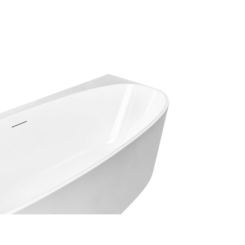 1700mm x 800mm Wall Mounted Required Acrylic Bathtub