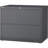Fortress 36'' Wide 2 -Drawer Steel File Cabinet
