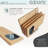 Workstation Sink Bamboo Cutting Board Set with 1 Collapsible Container-57800706