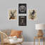 Pâques, Halloween, chapeau, chat, squelette, citrouille, impression sur papier, 4 pièces-97770248-97770250