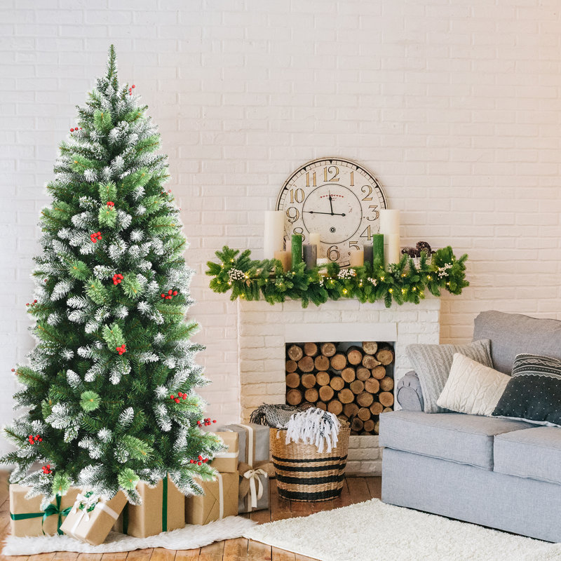 5.91' H Artificial Pine Christmas Tree