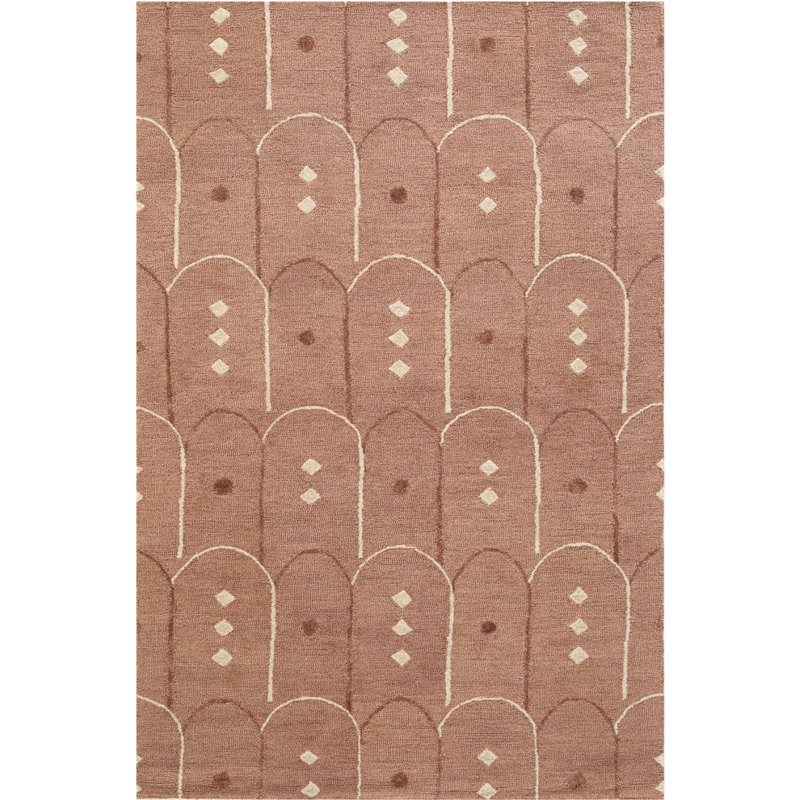 Hand Tufted Wool Ursa Rug, Rectangle 3' x 5'