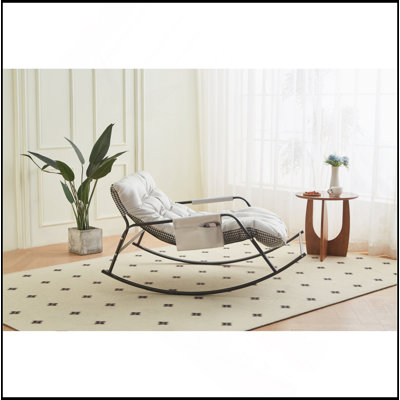 Chaise d'appoint rembourrée Rocking Chair