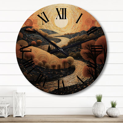 Horloge murale Canyon