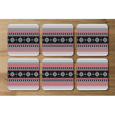 Square 6 Piece Coaster Set