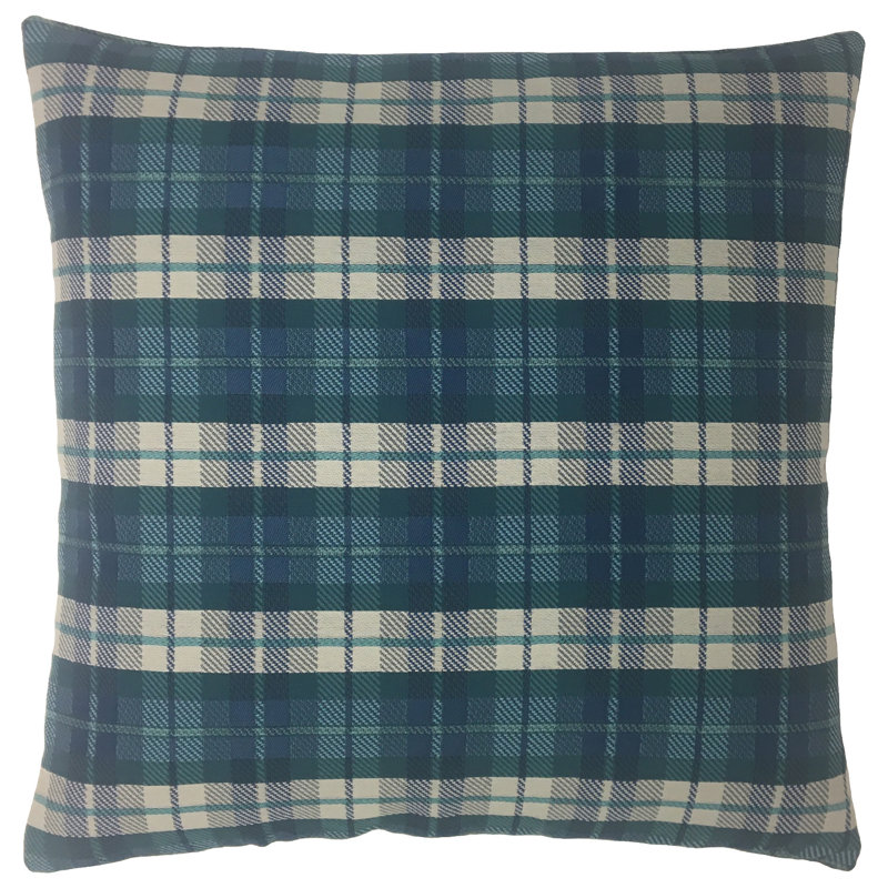  Housse de coussin carré et insert, 18 po x 18 po, Bleu