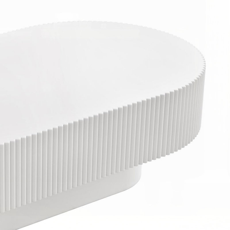 Table basse élégante Elegant, Blanc