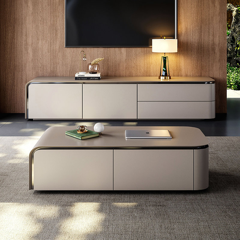 Meuble télé de luxe haut de gamme, 86.6"