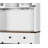 72" Farmhouse Bar Cabinet With 3 Drawer-64071007