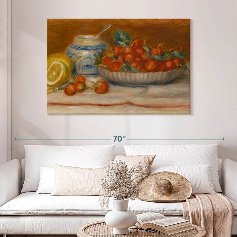 Yarlin Strawberries 1905, 32" H x 48" W