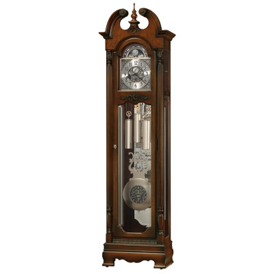 218.4cm Solid + Manufactured Wood Grandfather Clock