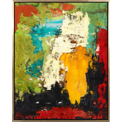 Abstract In Primary " Abstract In Primary II " Painting Print