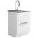 Metro 28 inch Laundry Cabinet with Faucet and Stainless Steel Sink