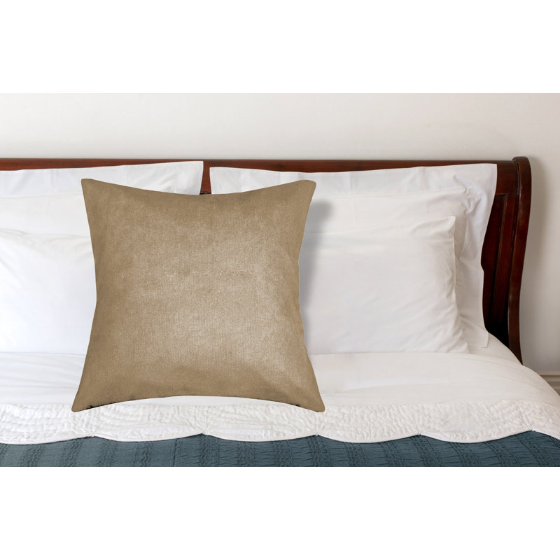 Polyester Pillow, Tan