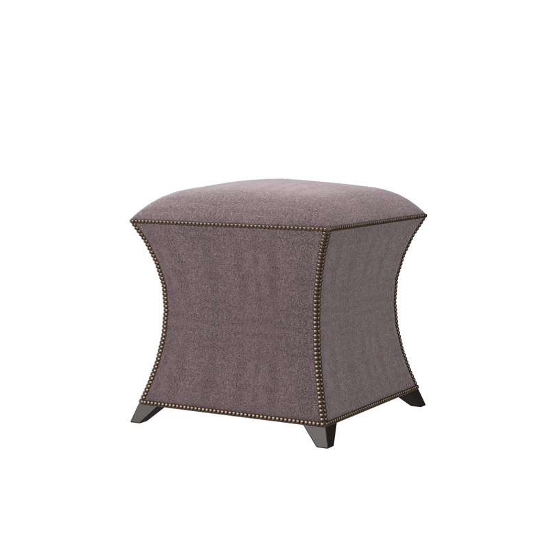 Hayes Square Ottoman, Espresso, Storm Cloud (Performance fabric) 1359-95