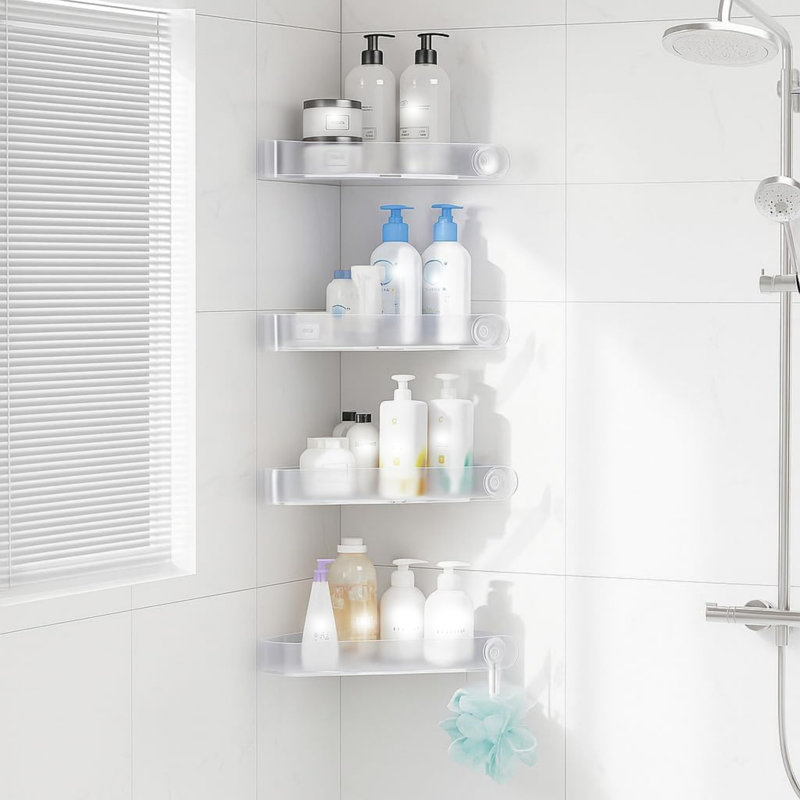 Wall Mounted Required Shower Caddy