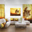 « africain tree silhouette », impression sur toile tendue-26126774-33219936