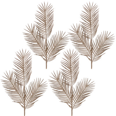 Trois feuilles de palmier mica 34 po