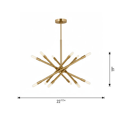 Eastyn 12 - Light Chandelier
