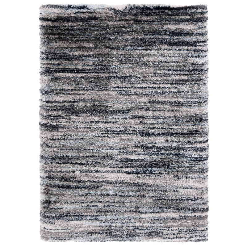Cloud Shag Performance Abstract Rug, Rectangle 4' x 6'