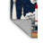 Machine Washable Space Gray Area Rug-699725716
