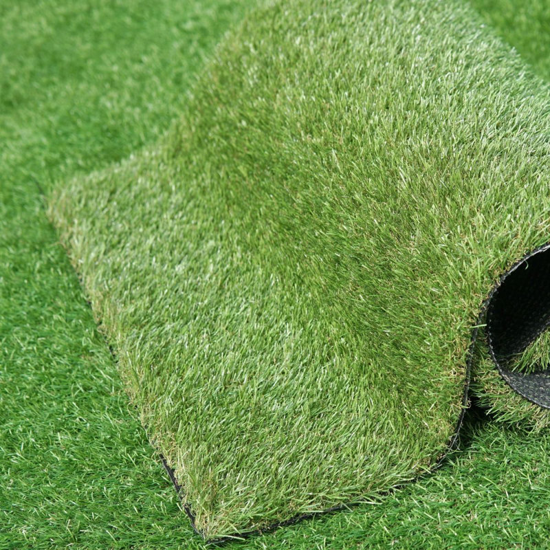Brontie 30mm Kids & Pet-Friendly Artificial Grass For Patio-2m(6'6") X 2m(6'6")-4m²