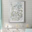 Cornouillers en fleurs - Estampe botanique vintage, encadrée sous verre acrylique, décoration murale pour salon et salle à manger-1775329017-1775329019