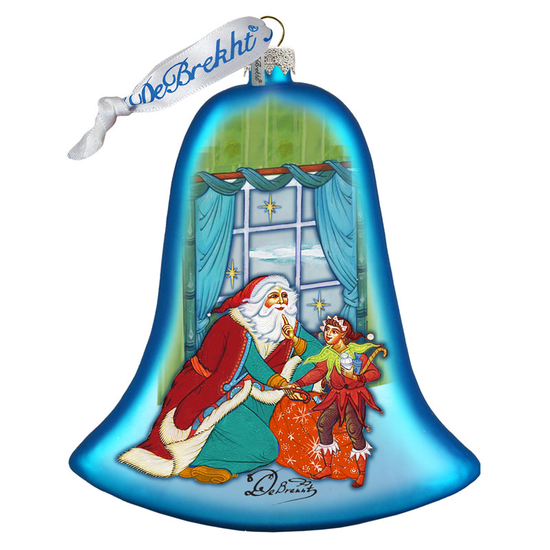 3.5'' Handmade Glass Hanging Figurine Ornament