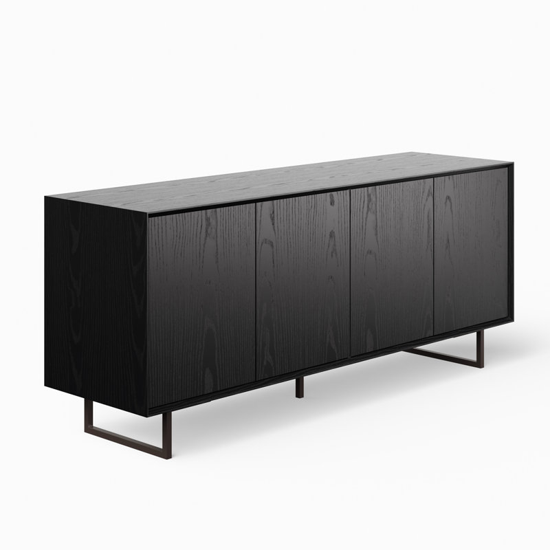 Bianca 70.8" Sideboard, Black