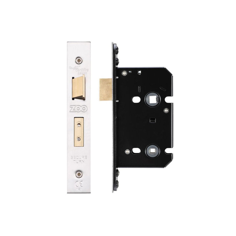 Bathroom Lock, Stainless Steel