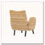 Fauteuil d'appoint rembourré Boucle-142028616