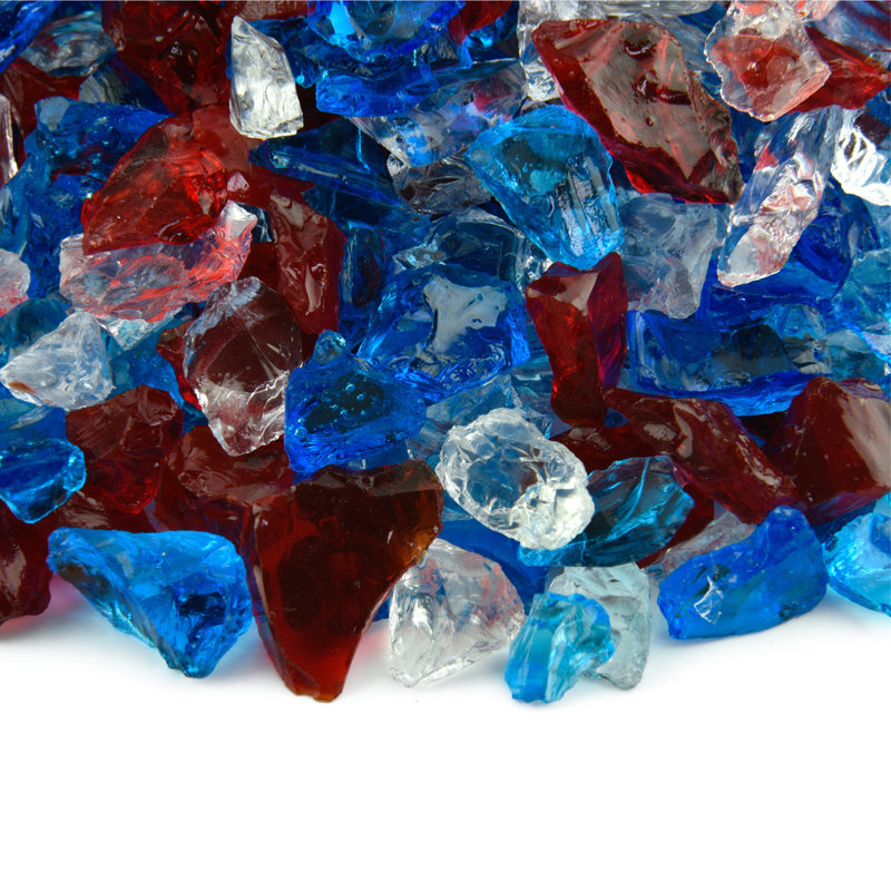Verre de foyer d'extérieur Perles, Liberté