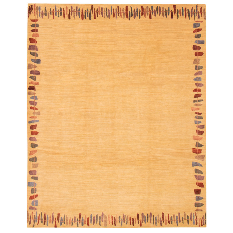 Wool Abstract Indoor Rug