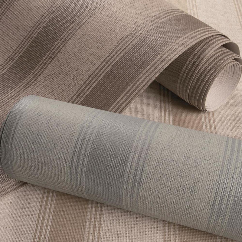 Striped Roll, Blue Pearl/White