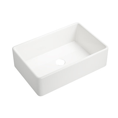 30'' L Single Bowl Ceramic Kitchen Sink
