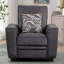 Fauteuil 3 pièces en similicuir moderne + causeuse + canapé avec coussins gratuits Leominster-124342486