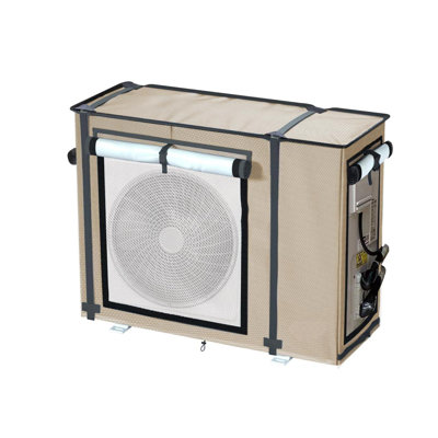 Mini Split Cover For Air Conditioner Outdoor Unit,38.2 "L X17 "W X32.7"H For Ductless Air Conditioning Protected Operation Universal For Mini Split Co