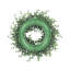 Couronne d'eucalyptus givré artificiel-689875725