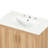 Kropp 30 " W Freestanding Standard Free Standing Single Double Single Vanity Bathroom Vanity With Ceramic Top