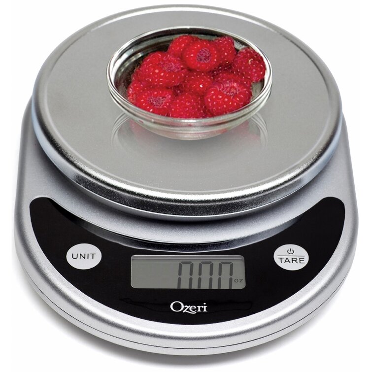 Ozeri Touch III Baker's Kitchen Scale with Calorie Counter - Tempered  Glass, Red